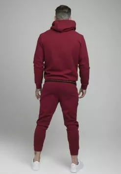SikSilk Hoodie - Burgundy -Outlet SikSilk Winkel 3bff6a5126a045bba0e6866e38f0e292