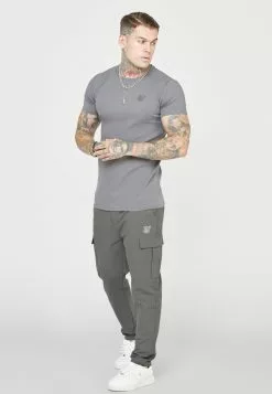 SikSilk Smart Carrot Fit Pants - Cargobroek - Grey -Outlet SikSilk Winkel 3d2772dda77743afb7176e2b08aebf6e