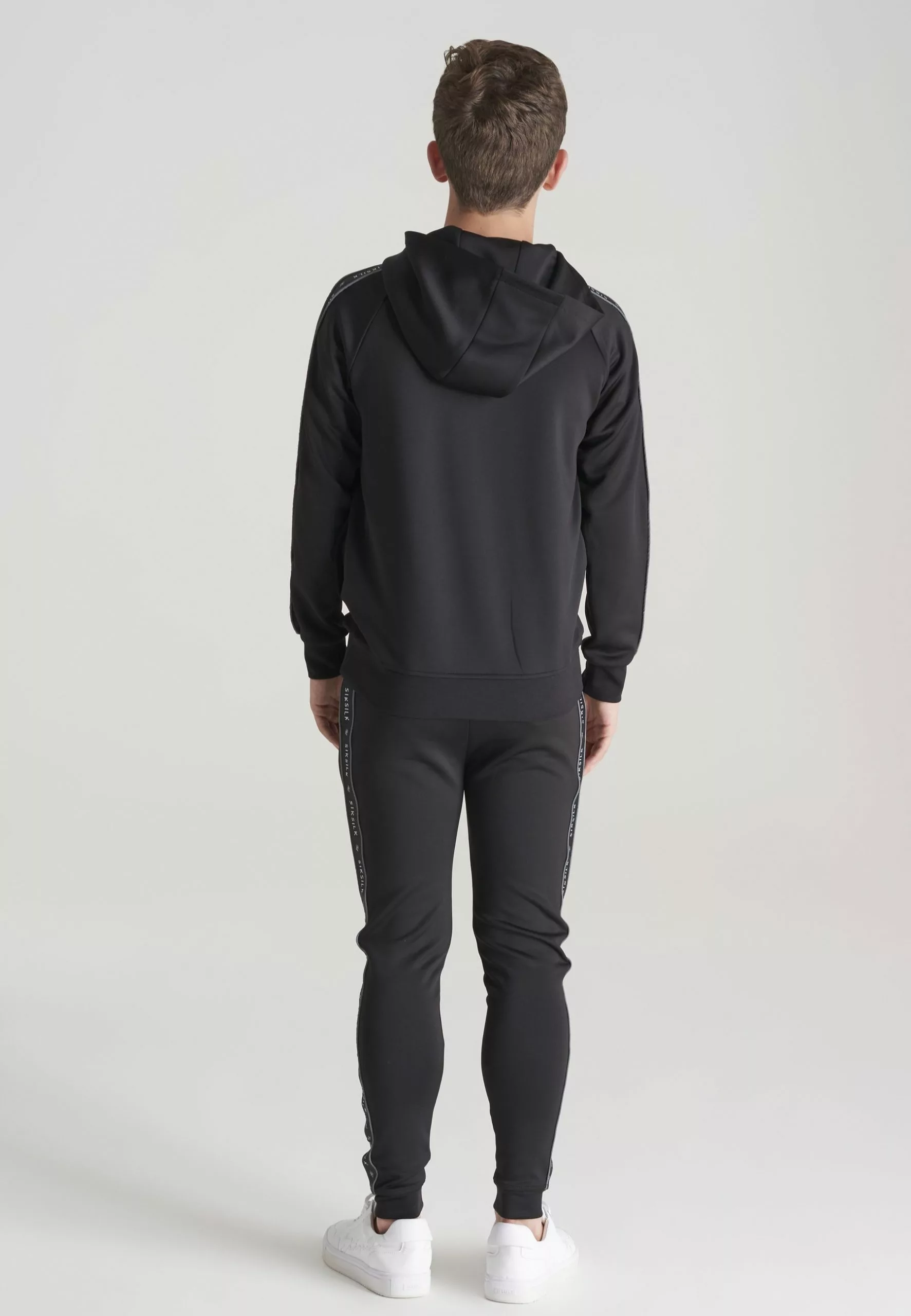 SikSilk Fusion - Hoodie - Black 5 SikSilk Fusion - Hoodie - Black - Afbeelding 3