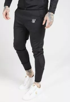 SikSilk Creased Pants - Trainingsbroek - Black -Outlet SikSilk Winkel 425be79de754423abedec1576aee96ac