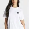 SikSilk Essential Boyfriend - T-Shirt Print - White 1 SikSilk Essential Boyfriend - T-Shirt Print - White -Outlet SikSilk Winkel 43105930595f49528de7462f6b25e53a