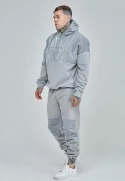 SikSilk Polar Cut Sew Overhead- Fleece Trui - Grey -Outlet SikSilk Winkel 446d0c5224fb4bfebb6fda3bce21e30c