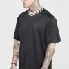 SikSilk Mesh Drop - T-Shirt Print - Black 1 SikSilk Mesh Drop - T-Shirt Print - Black -Outlet SikSilk Winkel 44bf7a33bf5c4d93994f76bcabadc559