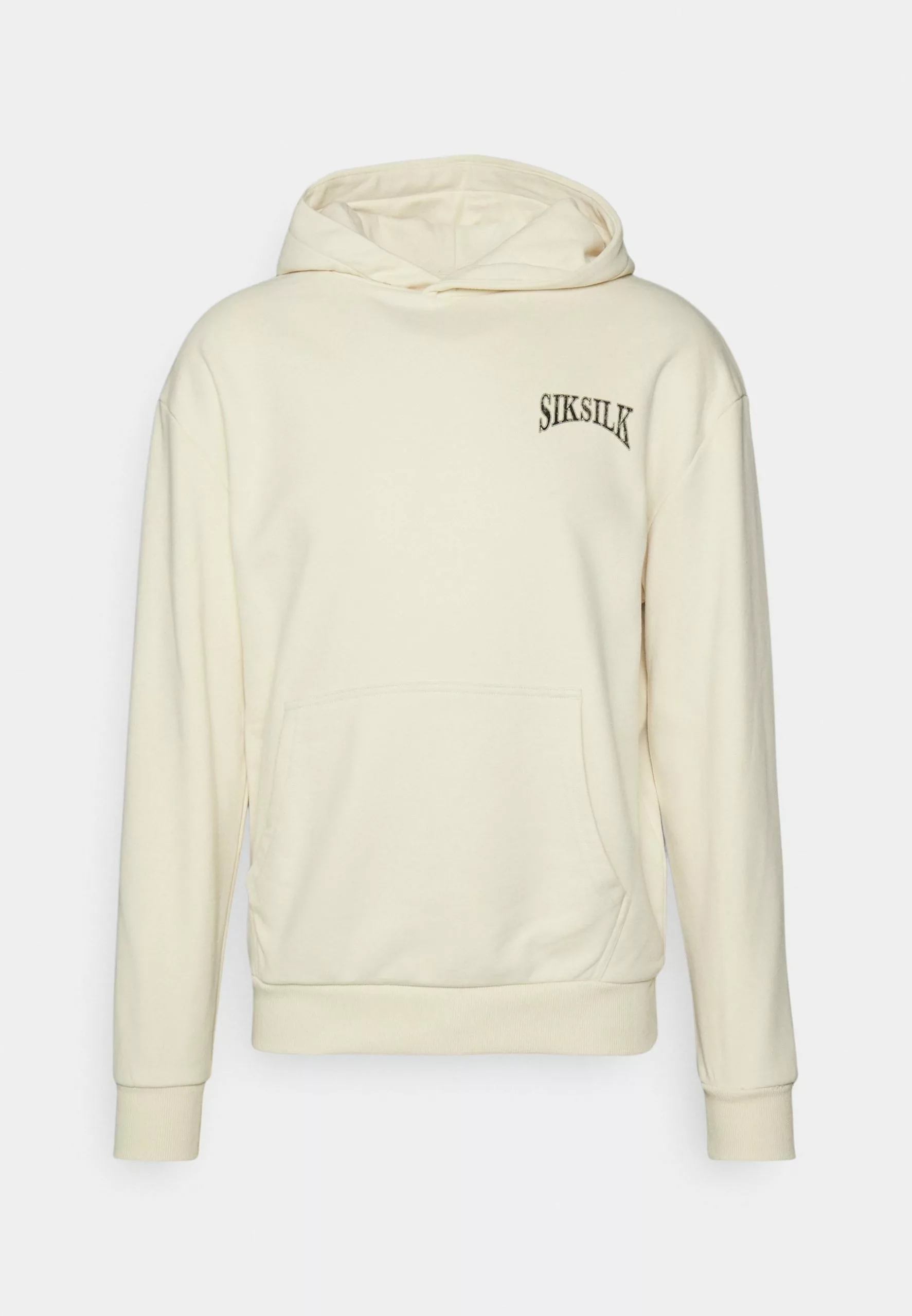 SikSilk Oversized Crest Logo Hoodie - Hoodie - Ecru 7 SikSilk Oversized Crest Logo Hoodie - Hoodie - Ecru - Afbeelding 5
