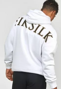 SikSilk Rhinestone Logo Oversized Hoodie - Hoodie - White 12 SikSilk Rhinestone Logo Oversized Hoodie - Hoodie - White -Outlet SikSilk Winkel 4568d4e8846d4d4596dc0e8195b9055f