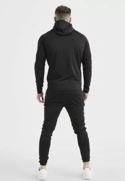 SikSilk Zonal- Sweater Met Rits - Black -Outlet SikSilk Winkel 4682188cf8b74868ba1850b6821411d5