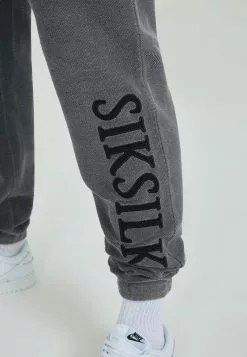 SikSilk Loopback - Trainingsbroek - Washed Grey -Outlet SikSilk Winkel 4683288a4b634cf79ffd234107a94a9a
