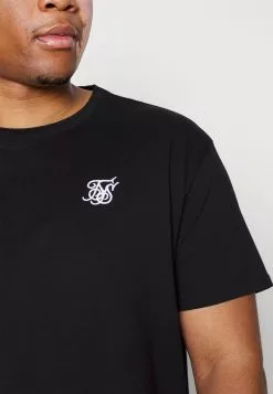 SikSilk Xtended Gym Tee - T-Shirt Basic - Black 13 SikSilk Xtended Gym Tee - T-Shirt Basic - Black -Outlet SikSilk Winkel 469bd93e4c914663bae35bea9a3c6bc5