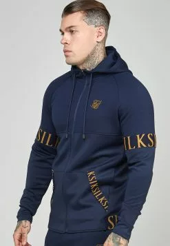 SikSilk Dynmic Zip Through- Sweater Met Rits - Navy 11 SikSilk Dynmic Zip Through- Sweater Met Rits - Navy -Outlet SikSilk Winkel 4997b5c489744423a9370d89f9ae2ff4