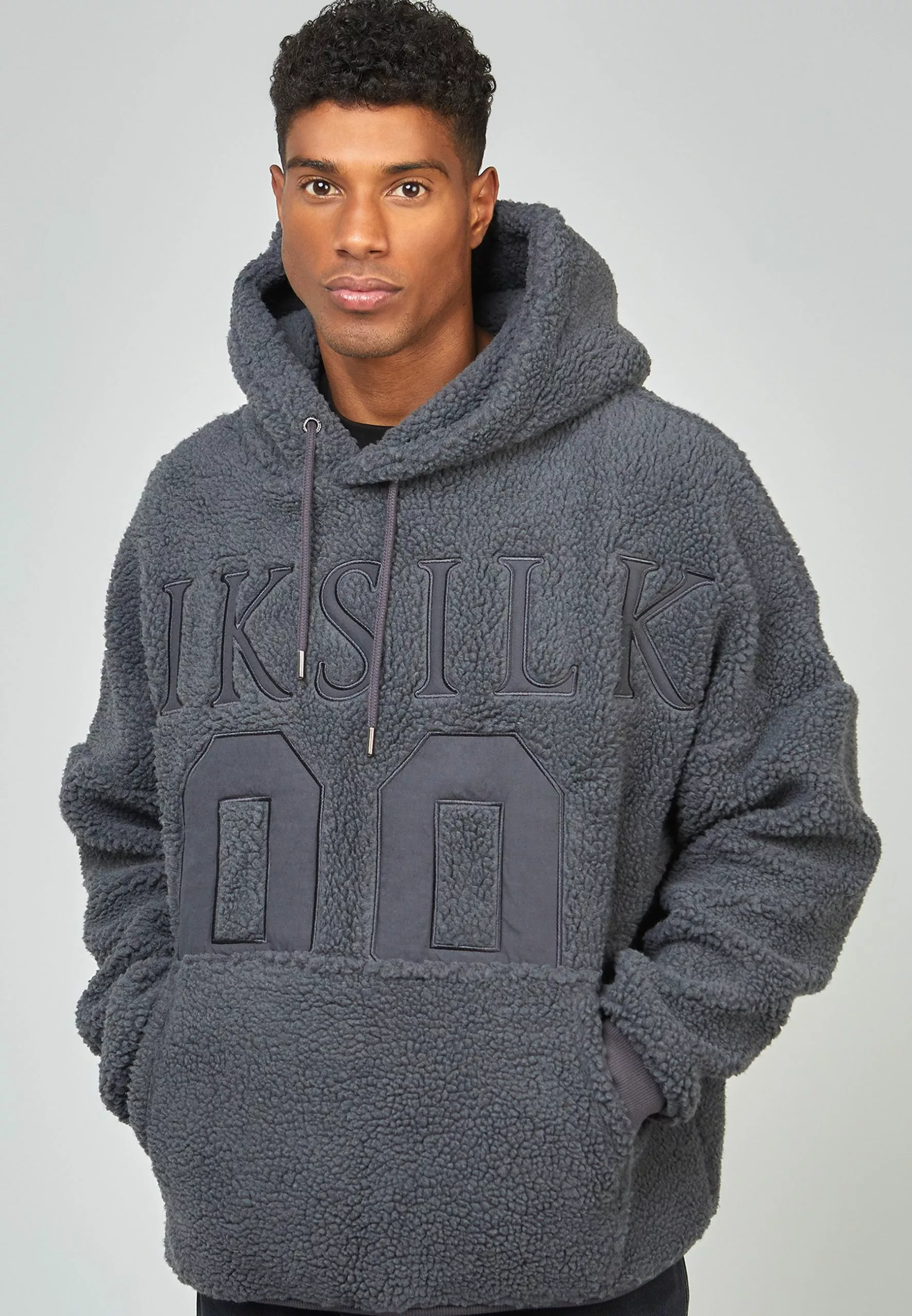 SikSilk Borg - Hoodie - Charcoal 3 SikSilk Borg - Hoodie - Charcoal