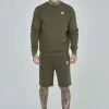 SikSilk Essential - Sweater - Khaki