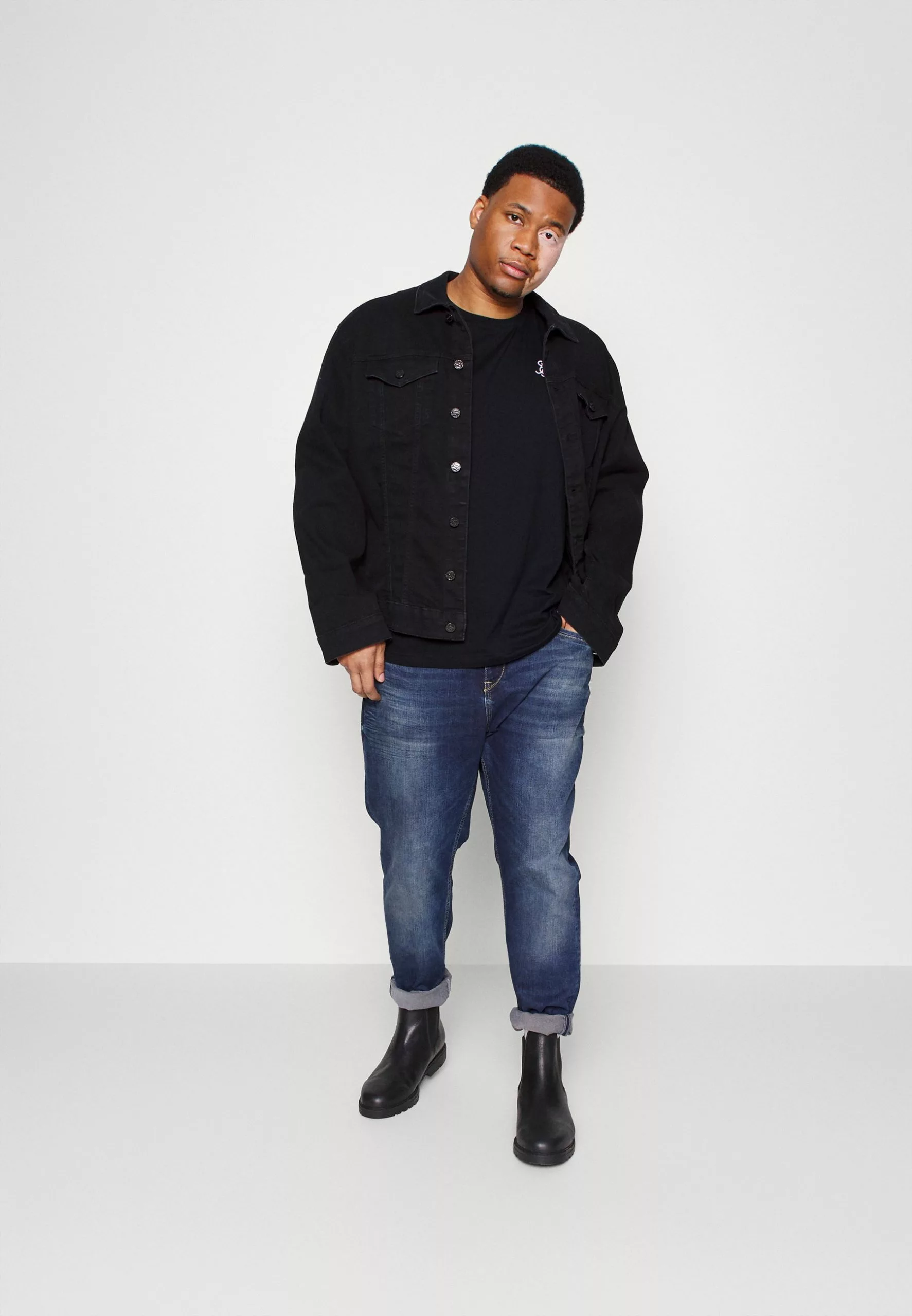 SikSilk Extended Gym Tee - Longsleeve - Black 4 SikSilk Extended Gym Tee - Longsleeve - Black - Afbeelding 2