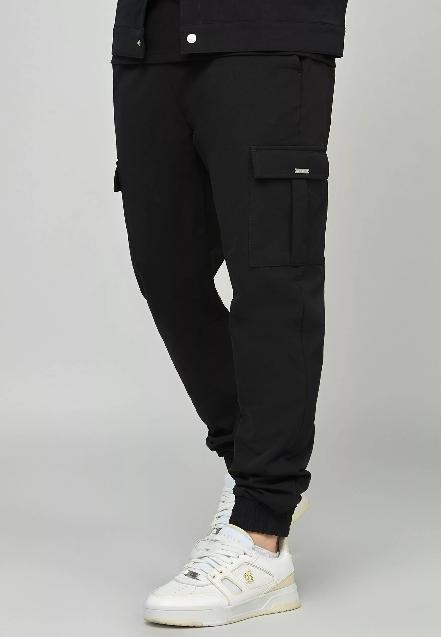 SikSilk UtilityJogger - Cargobroek - Black 3 SikSilk UtilityJogger - Cargobroek - Black