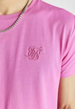 SikSilk Essential - T-Shirt Print - Pink 11 SikSilk Essential - T-Shirt Print - Pink -Outlet SikSilk Winkel 4c8eac013c40465da92fbb6d7108fba5