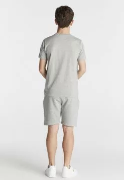SikSilk Short Sleeve Tee - T-Shirt Basic - Grey Marl -Outlet SikSilk Winkel 4daec84930234d0c8e77943e6f9bf6a5