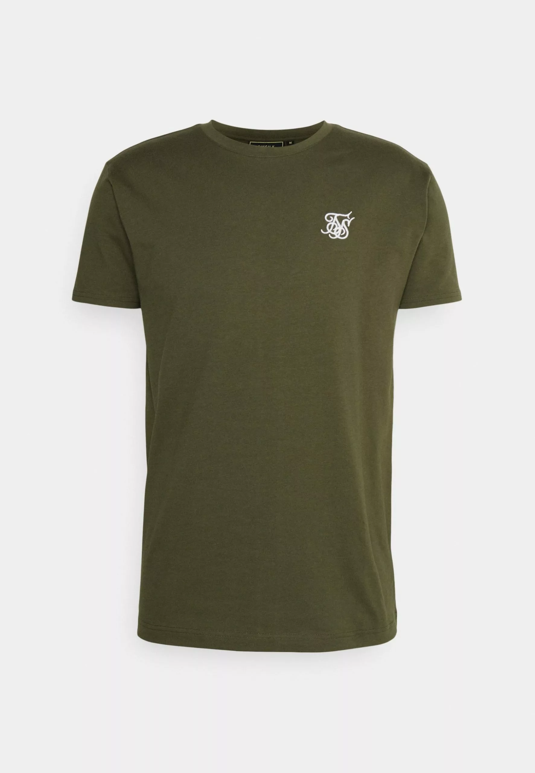 SikSilk Gym Tee - T-Shirt Basic - Khaki 7 SikSilk Gym Tee - T-Shirt Basic - Khaki - Afbeelding 5