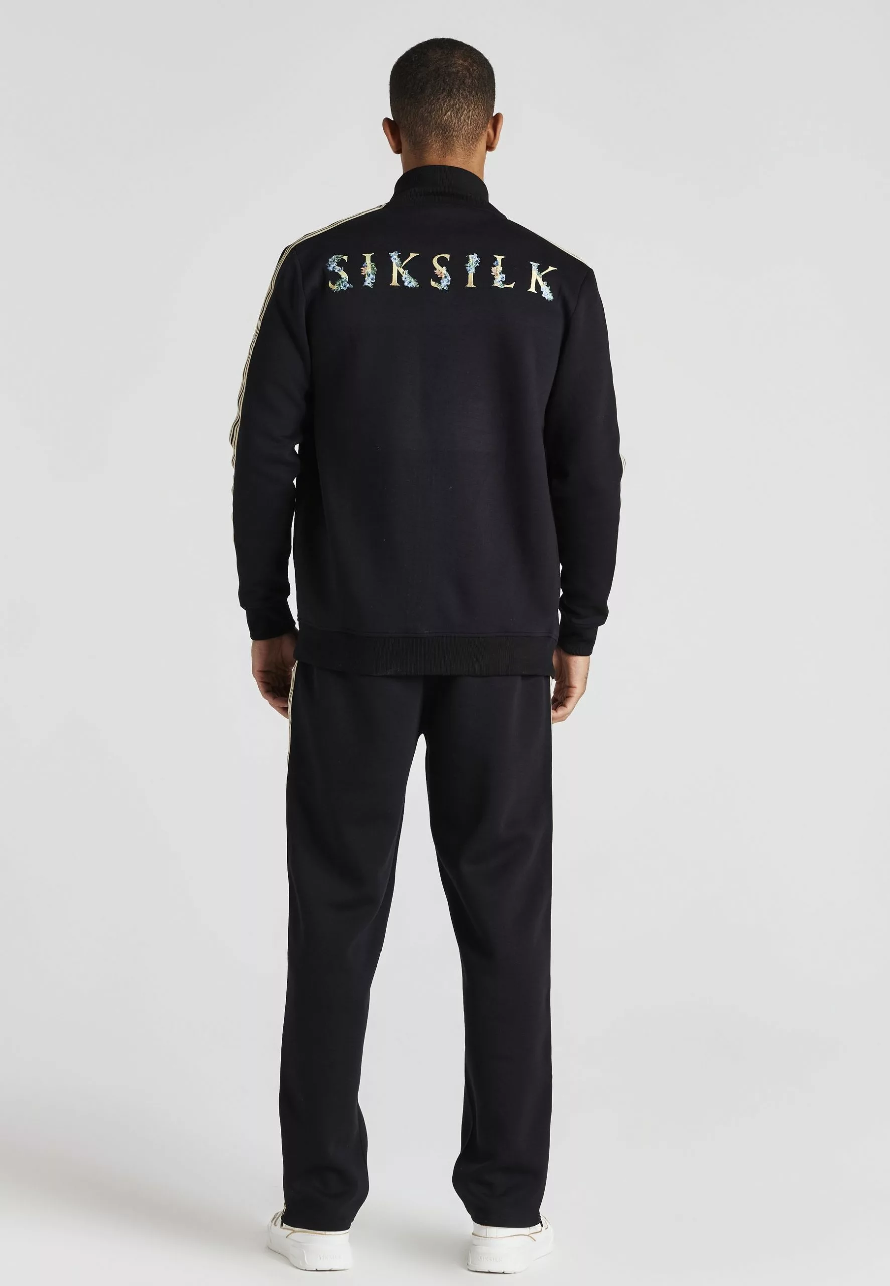 SikSilk Deluxe Crest - Sweater Met Rits - Black 5 SikSilk Deluxe Crest - Sweater Met Rits - Black - Afbeelding 3