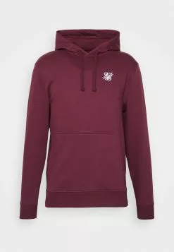 SikSilk Core Overhead Hoodie - Hoodie - Burgundy -Outlet SikSilk Winkel 504a8c023b0f42cebe83fb462dd86c83