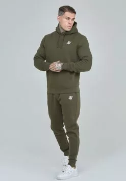 SikSilk Essential Overhead - Hoodie - Khaki