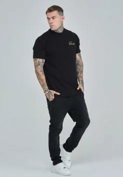 SikSilk Script- T-Shirt Print - Black 7 SikSilk Script- T-Shirt Print - Black -Outlet SikSilk Winkel 51e5ec252b9845a4a8950683241eb437