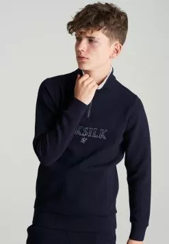 SikSilk Sweater - Navy