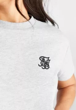 SikSilk T-Shirt Basic - Grey Marl 11 SikSilk T-Shirt Basic - Grey Marl -Outlet SikSilk Winkel 52d5aace0a0749edba8044bfeebddfa3