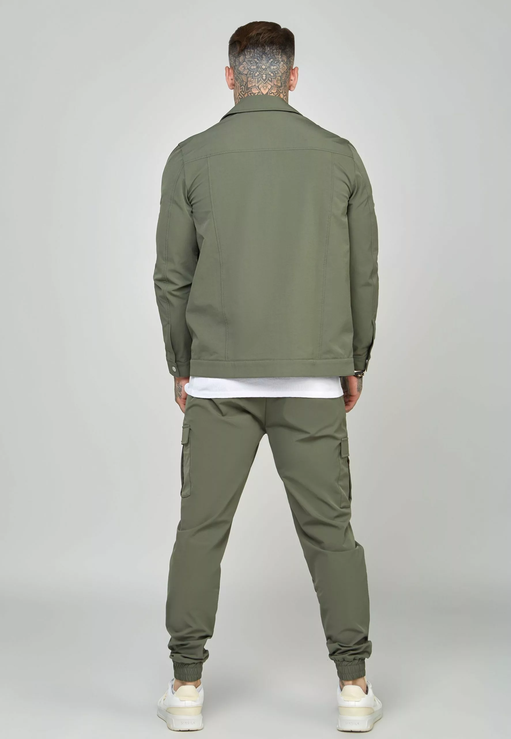 SikSilk Cargobroek - Khaki 8 SikSilk Cargobroek - Khaki - Afbeelding 6
