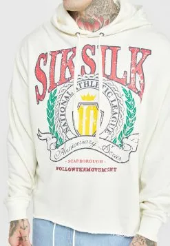 SikSilk Oversized - Hoodie - Ecru 9 SikSilk Oversized - Hoodie - Ecru -Outlet SikSilk Winkel 591c1622ee854792bfbfb10e0e33b28c