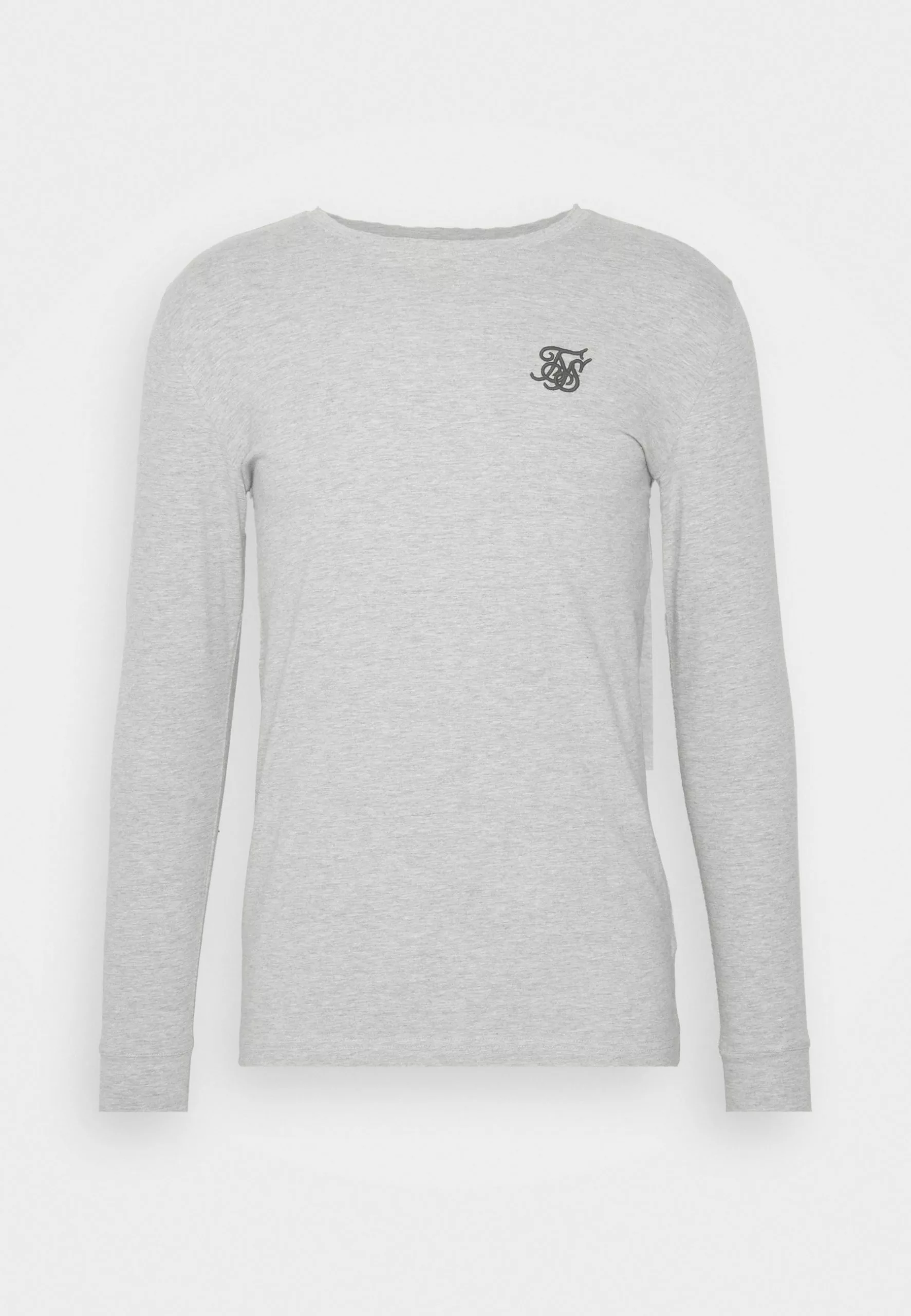 SikSilk Gym Tee - Longsleeve - Grey Marl 6 SikSilk Gym Tee - Longsleeve - Grey Marl - Afbeelding 4