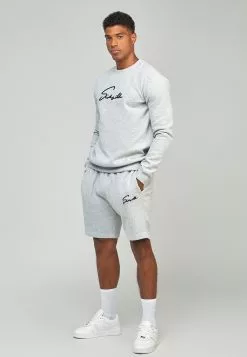 Siksilk Script- Sweater - Grey 10 Siksilk Script- Sweater - Grey -Outlet SikSilk Winkel 5a513bb2d4324a9da95f728ea1cc16e7