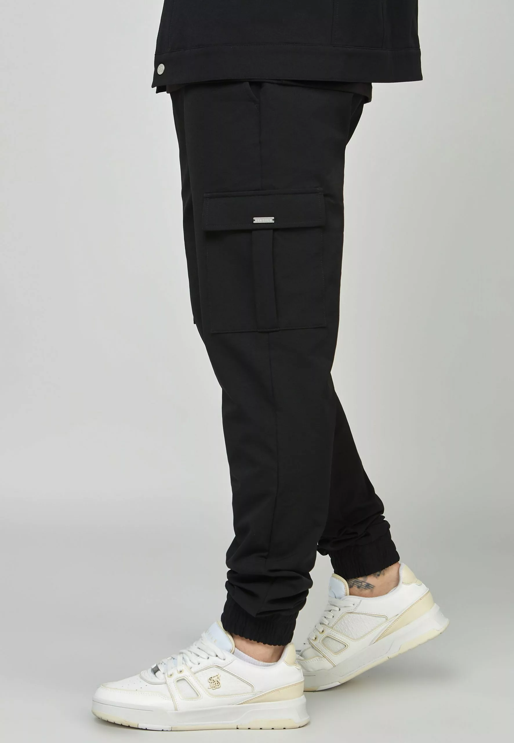 SikSilk UtilityJogger - Cargobroek - Black 7 SikSilk UtilityJogger - Cargobroek - Black - Afbeelding 5