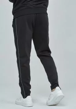 SikSilk Panelled- Trainingsbroek - Black -Outlet SikSilk Winkel 60442b29f6d445f1b7aefe6d5a75b0fc