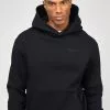 SikSilk Rhinestone Logo Oversized Hoodie - Hoodie - Black -Outlet SikSilk Winkel 60a01128135f49fd90b1f8add5490b14