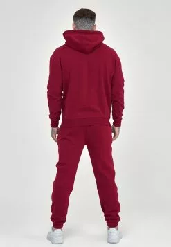 SikSilk Embossed Logo Relaxed Fit Hoodie - Hoodie - Burgundy 10 SikSilk Embossed Logo Relaxed Fit Hoodie - Hoodie - Burgundy -Outlet SikSilk Winkel 60b08c6b227142088d0885617fadf708