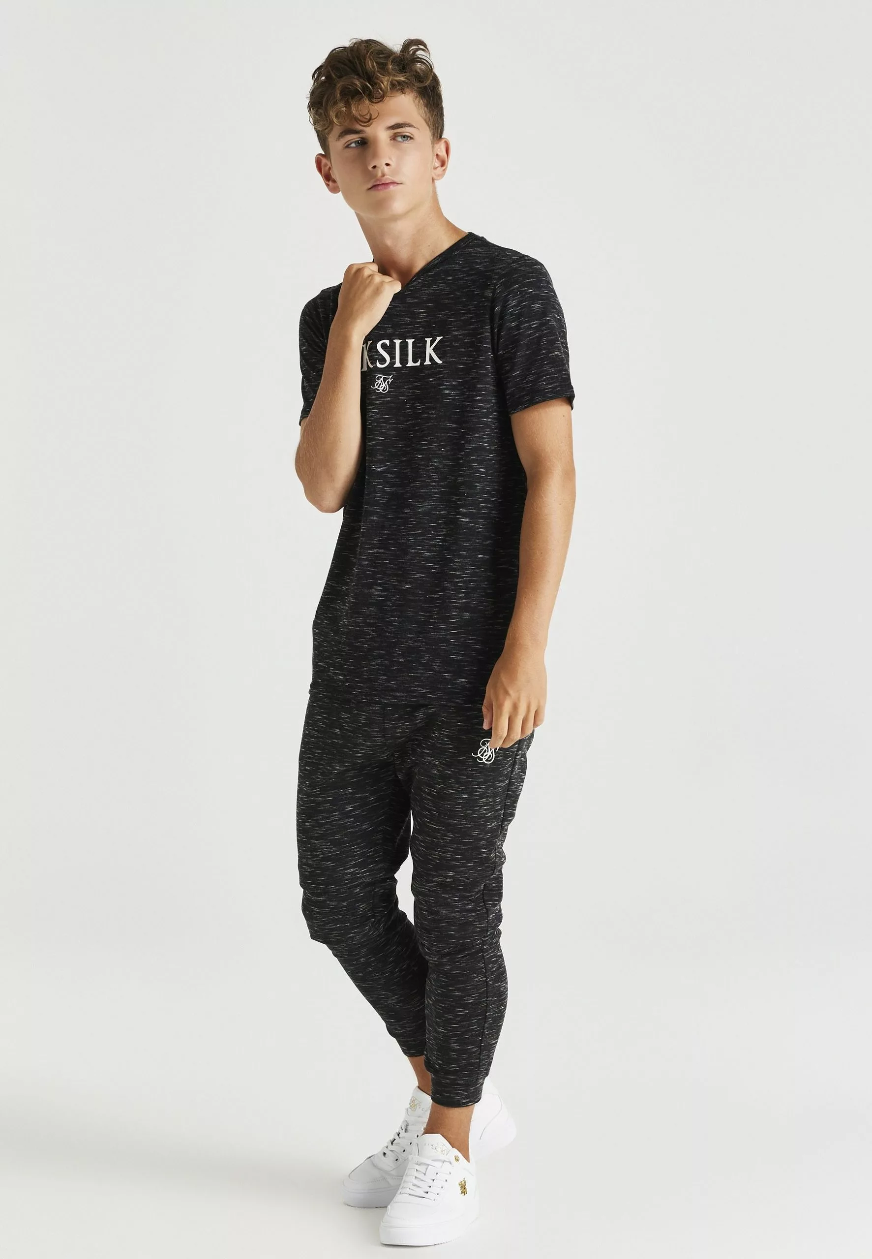 SikSilk Space Neps- Trainingsbroek - Black 4 SikSilk Space Neps- Trainingsbroek - Black - Afbeelding 2