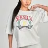 SikSilk Varsity - T-Shirt Print - Grey Marl 2 SikSilk Varsity - T-Shirt Print - Grey Marl -Outlet SikSilk Winkel 61467858500c4d8ba0a90d71437aa9c7