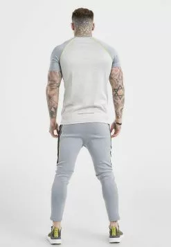 SikSilk Impulse- T-Shirt Print - Grey Marl & Grey 9 SikSilk Impulse- T-Shirt Print - Grey Marl & Grey -Outlet SikSilk Winkel 656e69981aa5402aa4a03b2728718f56
