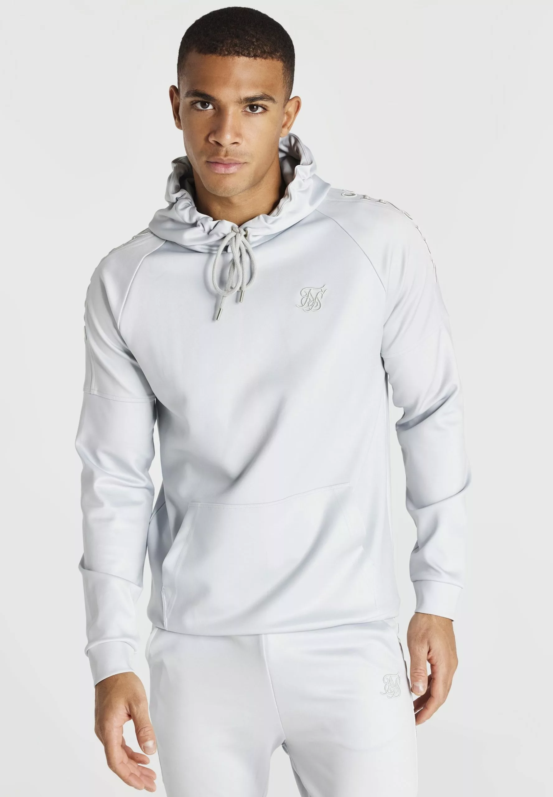 SikSilk Sweater - Grey 3 SikSilk Sweater - Grey