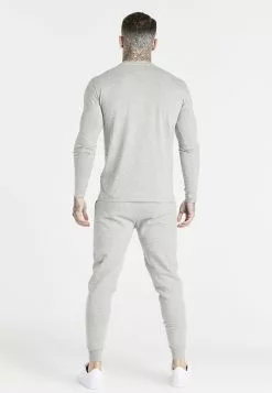 SikSilk Gym Tee - Longsleeve - Grey Marl 9 SikSilk Gym Tee - Longsleeve - Grey Marl -Outlet SikSilk Winkel 6770470a338247fa970ef317723f8f81