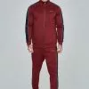 SikSilk Sweater Met Rits - Burgundy -Outlet SikSilk Winkel 68a1b1f22a1448fe982cc511b005e2be