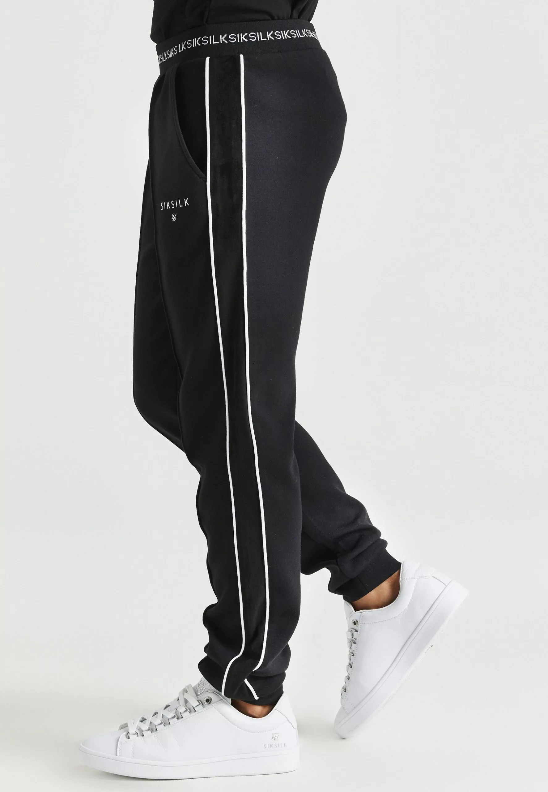 SikSilk Mono Imperial- Trainingsbroek - Black 6 SikSilk Mono Imperial- Trainingsbroek - Black - Afbeelding 4
