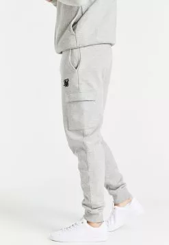 SikSilk Cargobroek - Grey Marl -Outlet SikSilk Winkel 6b1176ef9a5f4c00ac7f1bb7bb422d3b