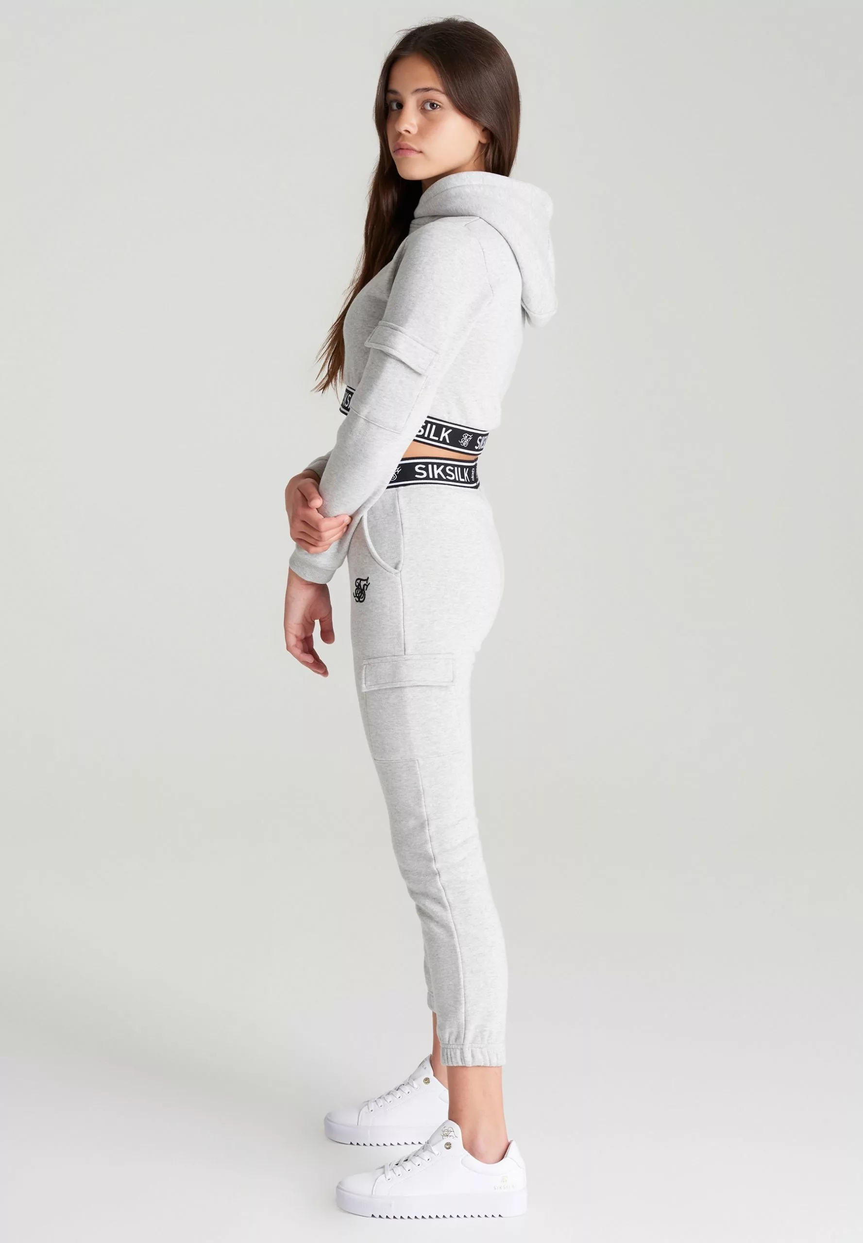 SikSilk Sweater - Grey Marl 6 SikSilk Sweater - Grey Marl - Afbeelding 4