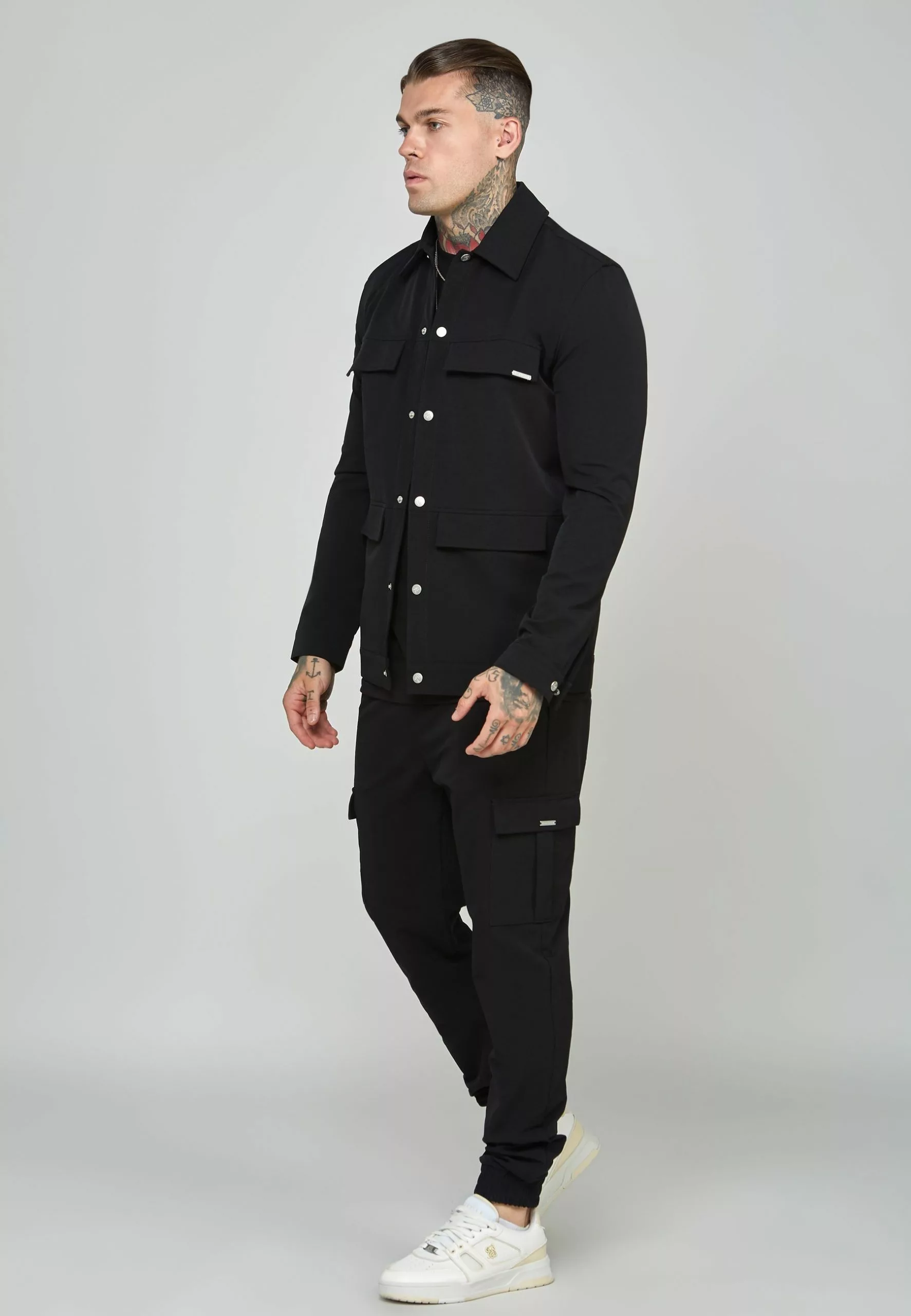 SikSilk UtilityJogger - Cargobroek - Black 4 SikSilk UtilityJogger - Cargobroek - Black - Afbeelding 2