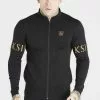 SikSilk Dynamic - Sweater Met Rits - Black -Outlet SikSilk Winkel 6f5be9a6dda24e0e83e36576a1202c94