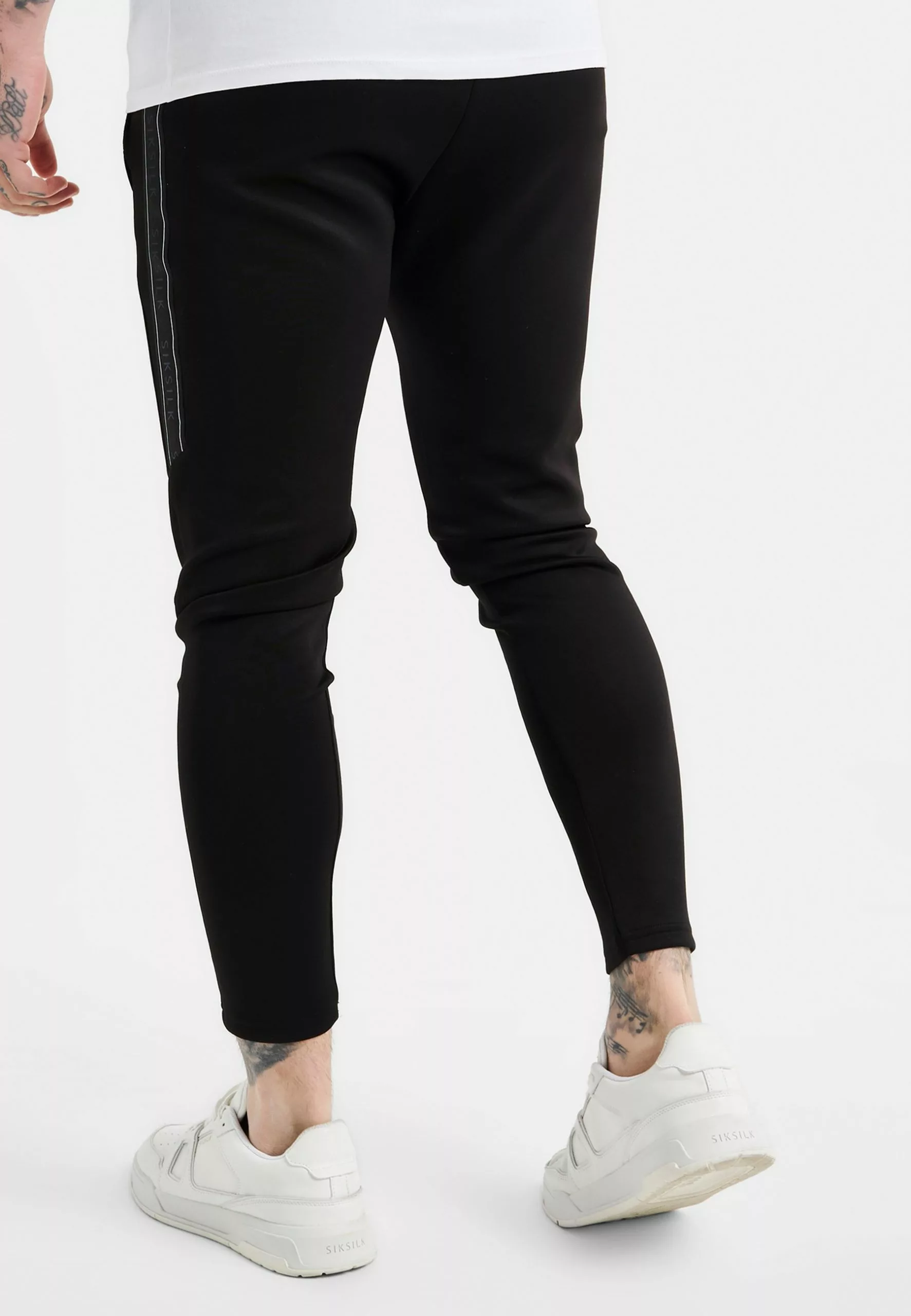 SikSilk Taped- Trainingsbroek - Black 6 SikSilk Taped- Trainingsbroek - Black - Afbeelding 4