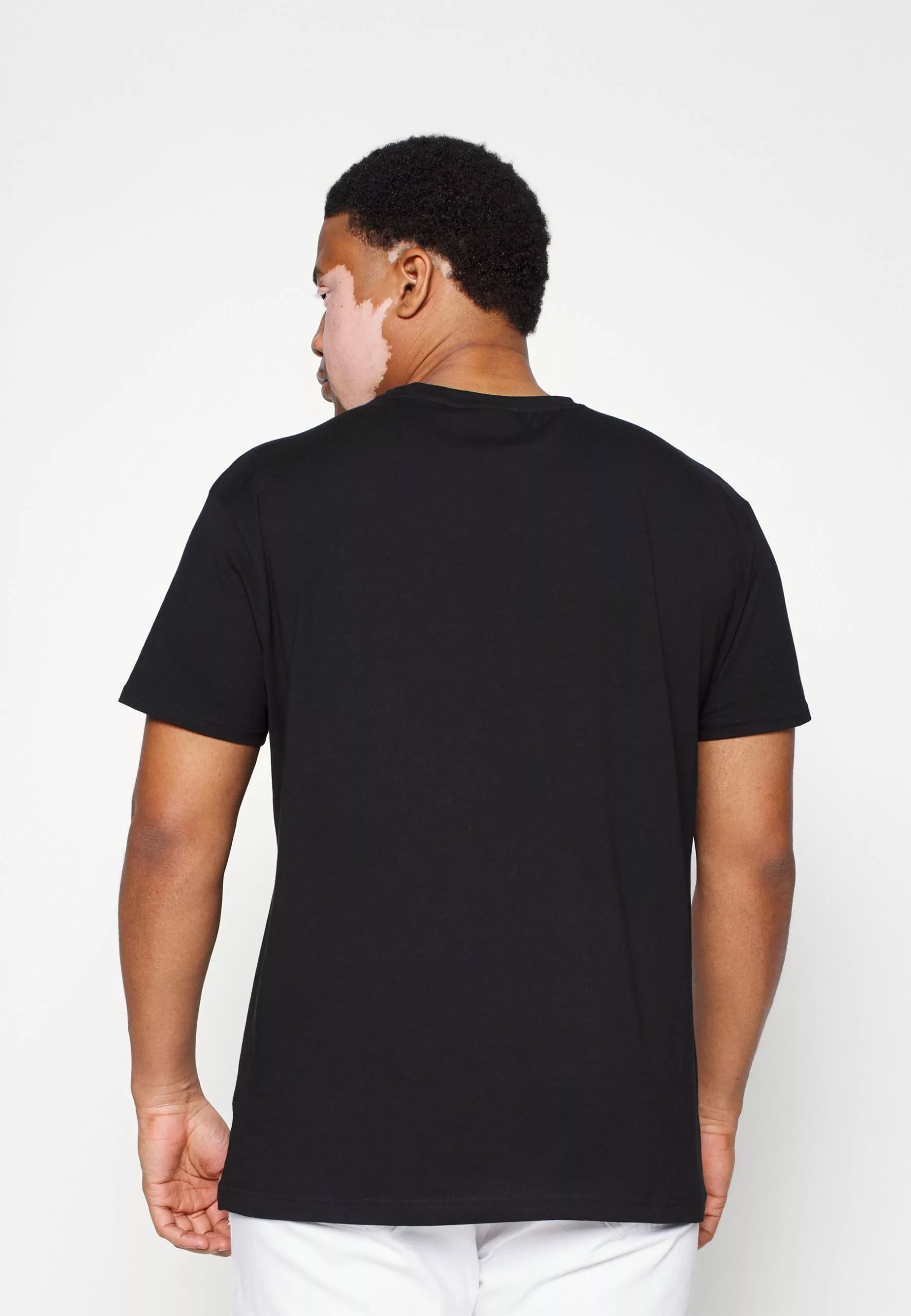SikSilk Xtended Gym Tee - T-Shirt Basic - Black 5 SikSilk Xtended Gym Tee - T-Shirt Basic - Black - Afbeelding 3