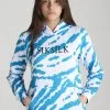 SikSilk Hoodie - White/Teal -Outlet SikSilk Winkel 7368c8f05ddf41e682d37afc4de66acd