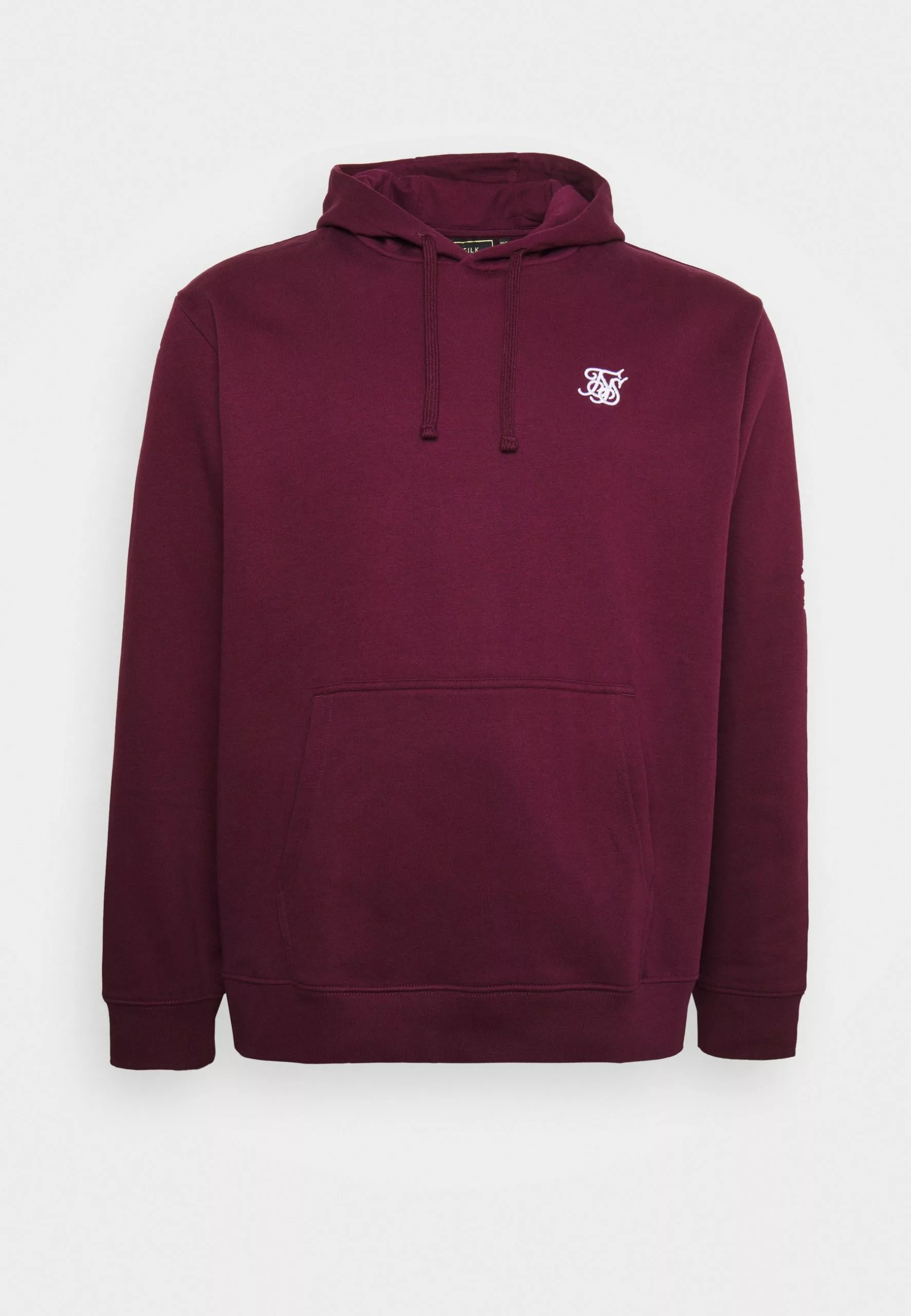 SikSilk Extended Core Overhead Hoodie - Sweater - Burgundy 3 SikSilk Extended Core Overhead Hoodie - Sweater - Burgundy