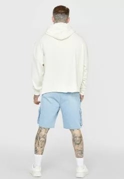 SikSilk Oversized - Hoodie - Ecru 8 SikSilk Oversized - Hoodie - Ecru -Outlet SikSilk Winkel 78f376ec57814e44a35284a972370736